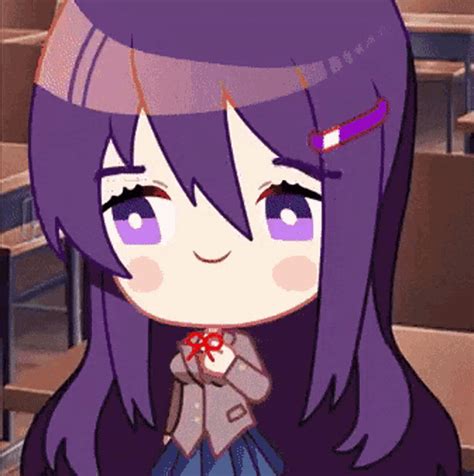 yuri gifs|Yuri (Doki Doki Literature Club!) Gifs